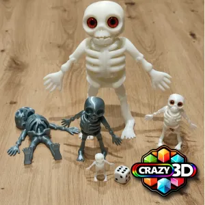 Flexi articulated Skeleton - Mini 38mm possible !!