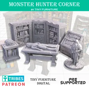 Monster Hunter Corner Miniatures Set