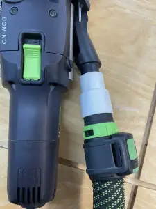 Festool Domino DF500 adapter to D27 Hose