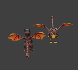 Fire Demon Cat
