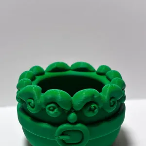 Christmas themed candy bowl