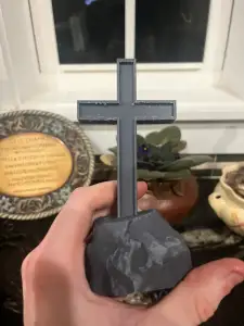 Cross on Rock
