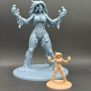 Female ooze slime dnd RPG D&D - Living Slime