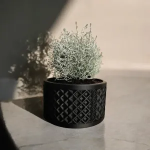 Design Plant Pot "Thousand squares"