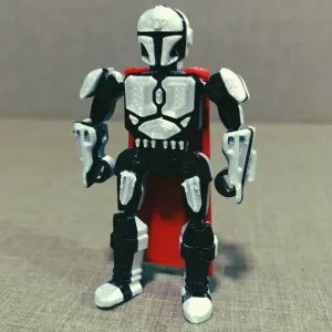 Articulated the mandalorian star wars