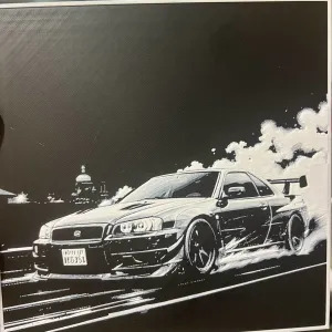 Nissan Skyline GTR Hueforge 200x200