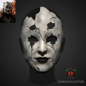Black Myth Wukong Daoist Mi Dao Ren Mask for cosplay