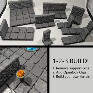 Dungeon tiles - walls