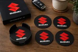 Suzuki SpeedGrip Coasters + Holder