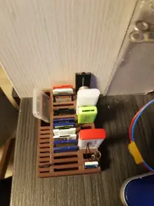 SD, microSD, USB-drive holder