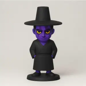 Demon Jinu kpop demon hunters figurine