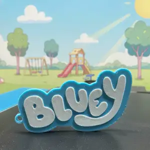 Bluey Keychain