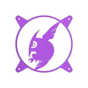 Night Raid AKAMI GA KILL - Custom 120mm Fan Grill Face Plate