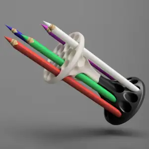 Pencil holder / Stand for crayons