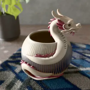Dragon Pot Decor