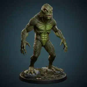 Creature from the black lagoon