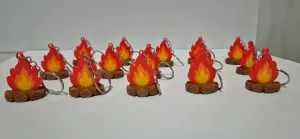 Chaveiro Fogueira | Bonfire Charm for Festivals and Gifts