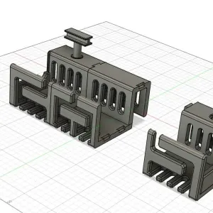 Extendable Extension Plug Holder