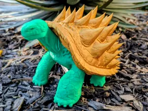 Spiked Shell Turtle – Removable Shell