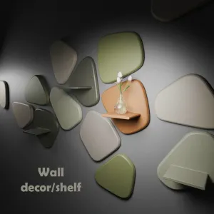 8x Organic Wall Shelves
