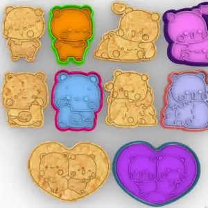 Cookie Cutter,bubu and dudu,Polymer Clay Cutters