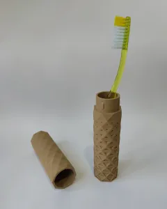 parametric toothbrush holder