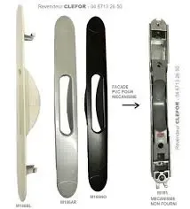 Façade PVC pour fermeture de coulissant alu