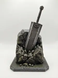 Berserk Sword - Dragon Slayer Desk Statue