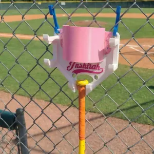 Dugout Champ Mini - Baseball Softball Fence Organizer
