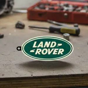 Land Rover Logo Keychain – 3 Color / Single Color Option