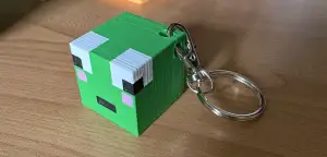 Cube Frog Keychain