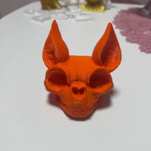 Cat skull halloween