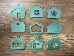 House keychains set