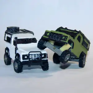 Land Rover Defender - 1:64 - con sospensioni mobili - (4x4)