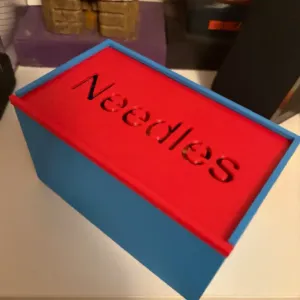 Needles/Sharps Box for Insulin Pen.