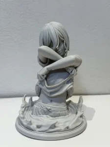电锯人 蕾塞 水中半身像