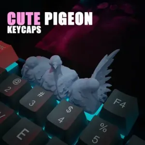 Cute Pigeon Keycap