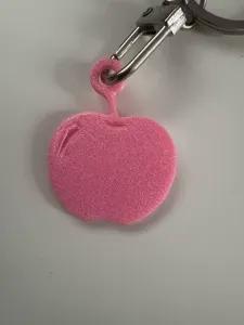 Classic Apple Shape Keychain
