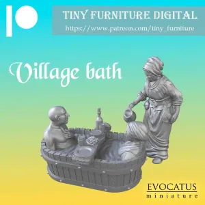 VILLAGE BATH (GOLDFIELD PEASANTS)