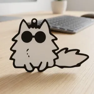 Llavero - Gato Gojo (Jujutsu Kaisen)