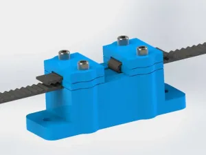 Y Carriage belt holder for Prusa i3