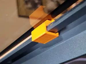 CREALITY K1 MAX GLASS LID RISER CLIPS