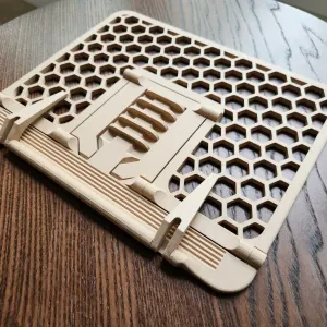 Foldable Book or Tablet Stand_iPad