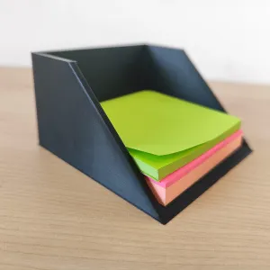 Box for selfstick notes papers