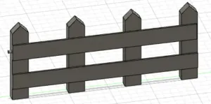 1/18 CLOTURE EXTERIEUR / EXTERIOR FENCE