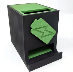 BATTERY DISPENSER BOX WITH BATTERY ICON