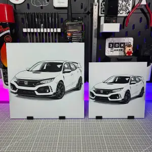 Honda Civic Type R FK8 - Hueforge - 3 Colors