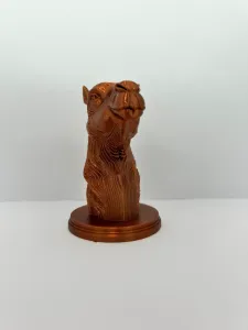 Camel Head Sculpture