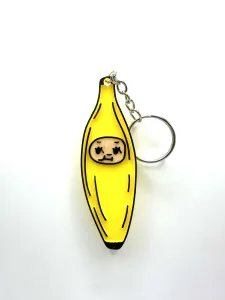 Banana Kewpie Keychain