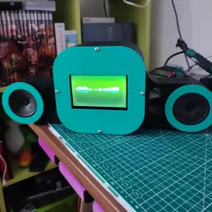 PeppyPlayer "Klee Edition" – Modern 3D-Printed Desktop Radio